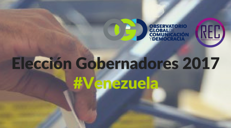 Elección Gobernadores. Venezuela 2017 (Seguimiento)