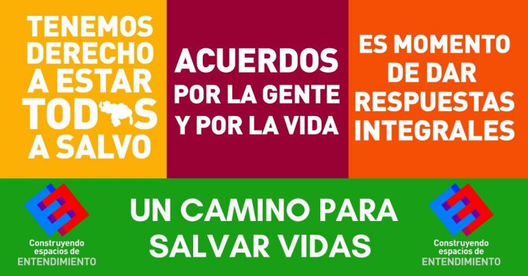 Una elección libre en Venezuela solo será posible a través de un acuerdo político real entre los actores con capacidad de decisión