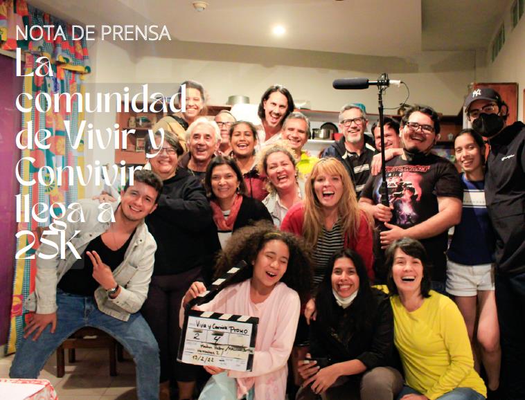 La comunidad de Vivir y Convivir llega a25K